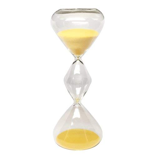 60 Minute Triple Globe Hourglass Timer w/Golden Sand