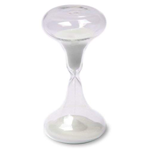 15 Minute Beaker Glass Sand Timer - Clear Glass 5.5