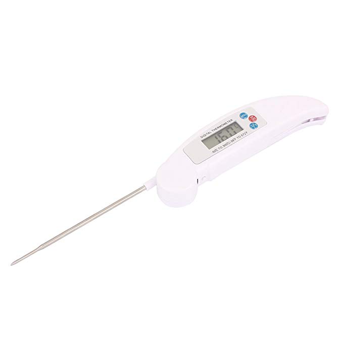 uxcell 110mm Probe Instant Read Digital Cooking BBQ Meat Food Thermometer